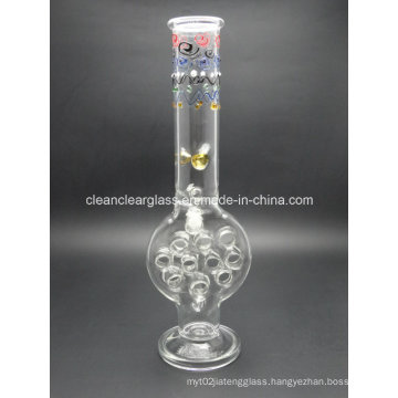 Patterned Glass Water Pipe Wholesale with 18.8mm Joint and Swiss Perc